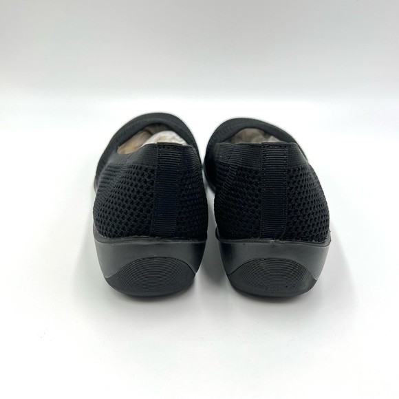 NEW LifeStride Women's Immy Black Knit Slip On Low Wedges Loafers Shoes Size 6.5 - Picture 6 of 11